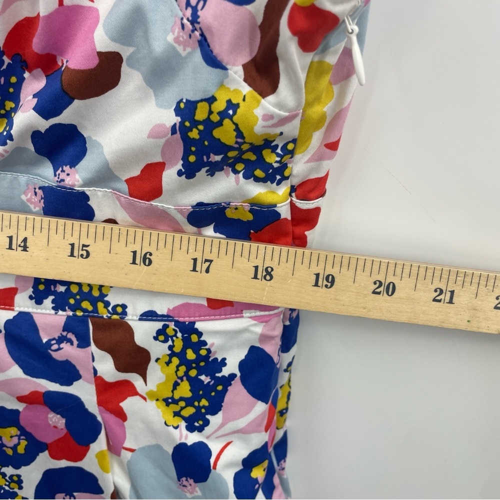 Boden Clemmie midi Dress in Peony floral Print Sz 14 R regular - Picture 7 of 7
